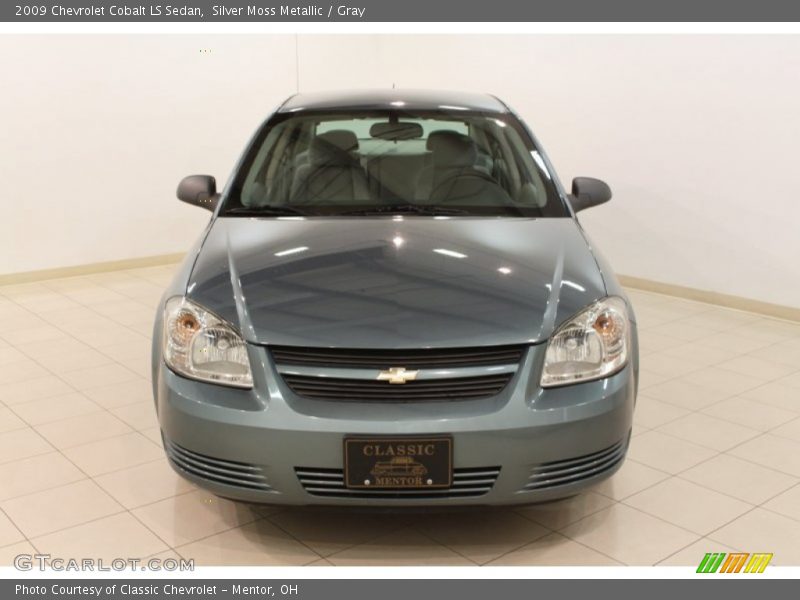 Silver Moss Metallic / Gray 2009 Chevrolet Cobalt LS Sedan
