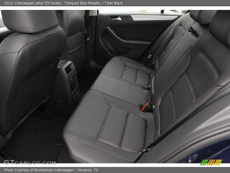 Tempest Blue Metallic / Titan Black 2012 Volkswagen Jetta TDI Sedan