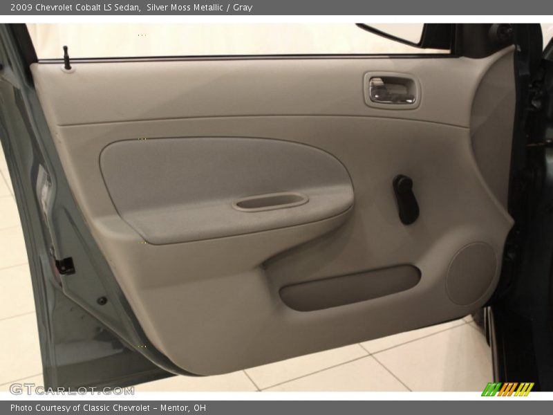 Silver Moss Metallic / Gray 2009 Chevrolet Cobalt LS Sedan