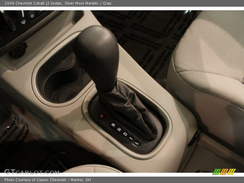 Silver Moss Metallic / Gray 2009 Chevrolet Cobalt LS Sedan