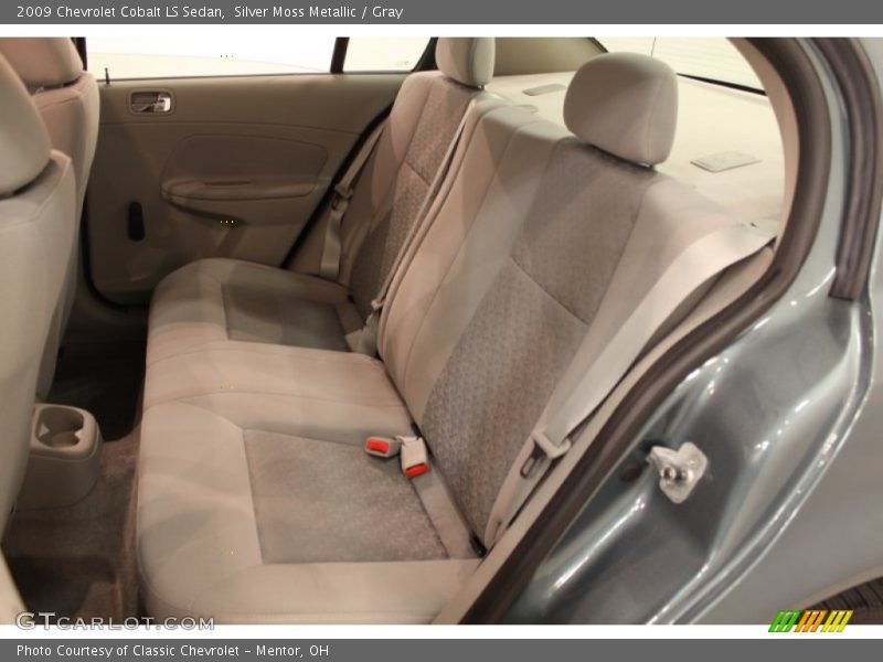 Silver Moss Metallic / Gray 2009 Chevrolet Cobalt LS Sedan