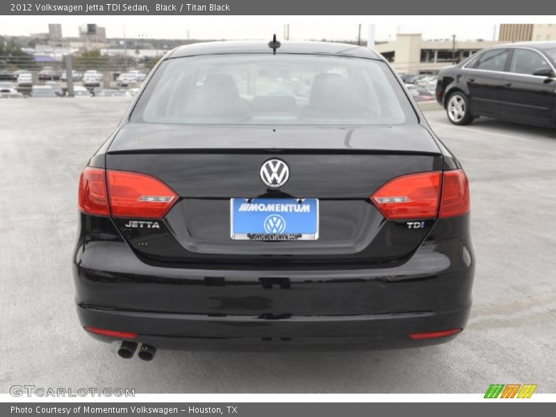 Black / Titan Black 2012 Volkswagen Jetta TDI Sedan
