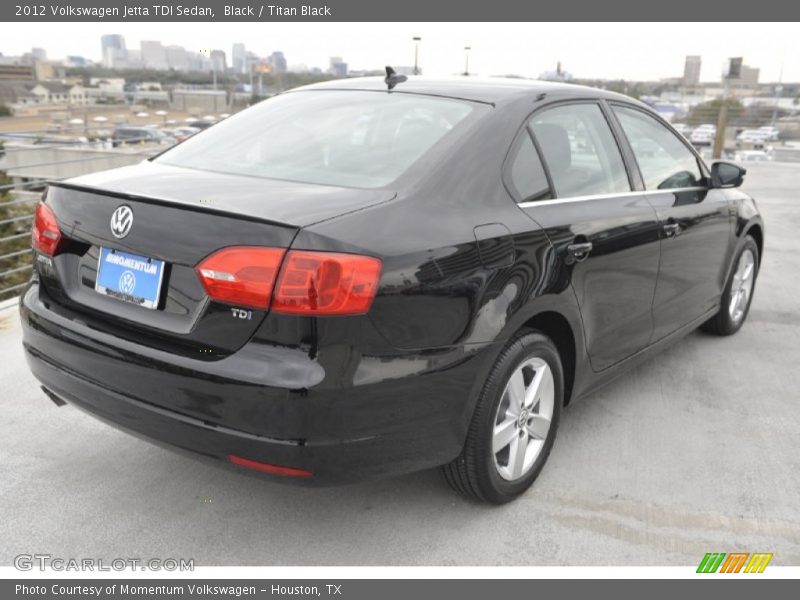 Black / Titan Black 2012 Volkswagen Jetta TDI Sedan