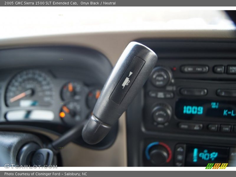 Onyx Black / Neutral 2005 GMC Sierra 1500 SLT Extended Cab