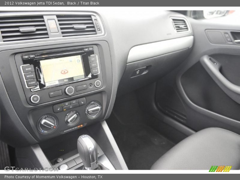 Black / Titan Black 2012 Volkswagen Jetta TDI Sedan