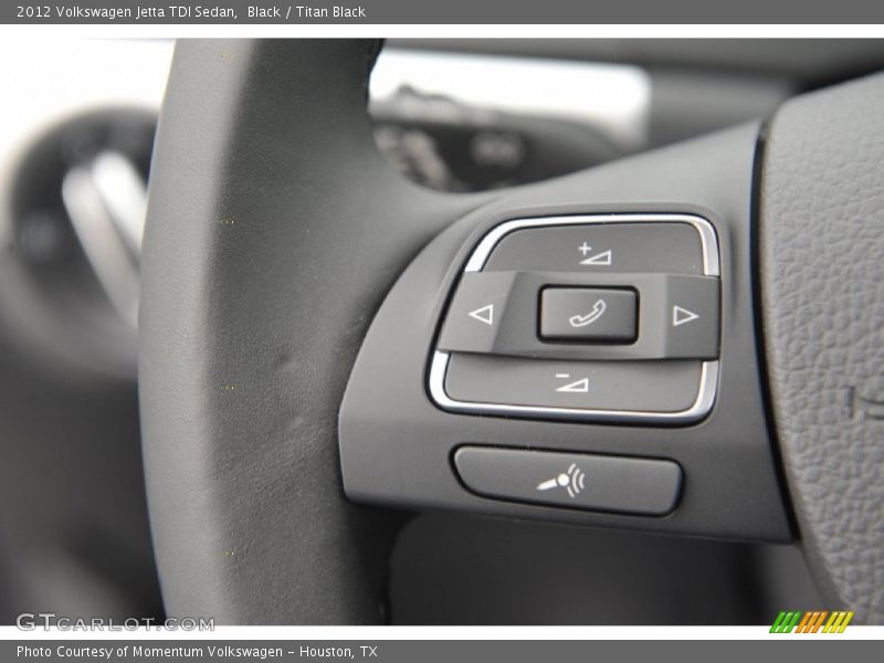 Black / Titan Black 2012 Volkswagen Jetta TDI Sedan