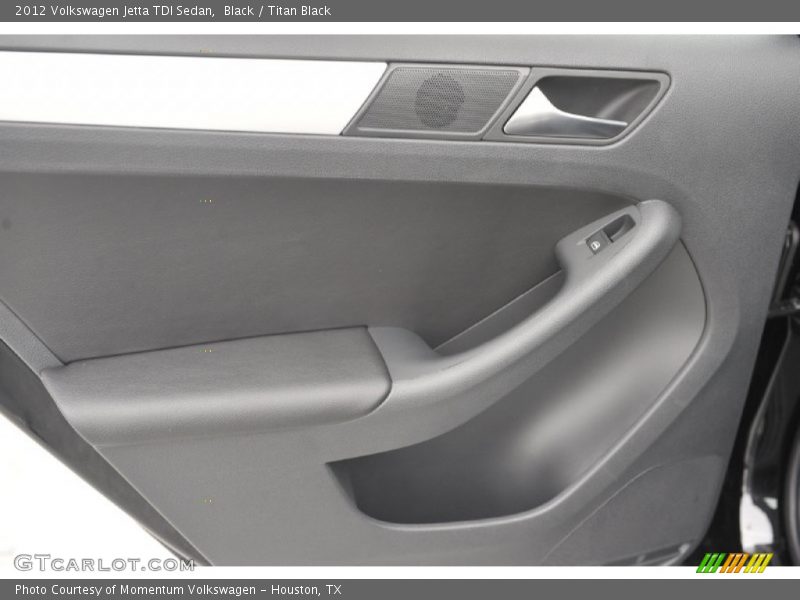 Black / Titan Black 2012 Volkswagen Jetta TDI Sedan