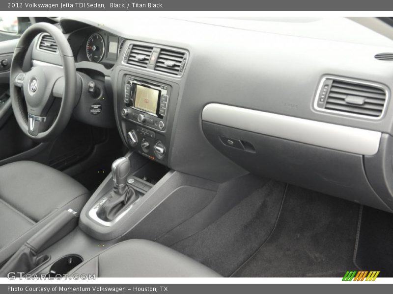 Black / Titan Black 2012 Volkswagen Jetta TDI Sedan