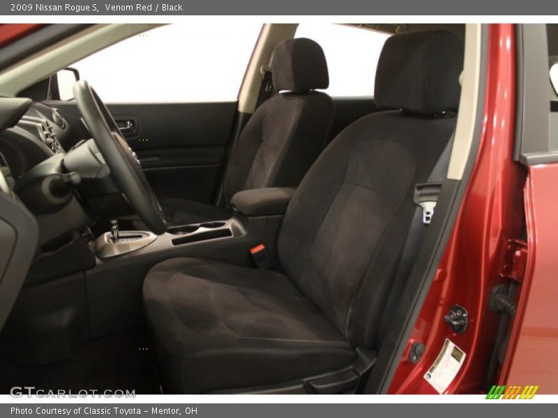 Venom Red / Black 2009 Nissan Rogue S