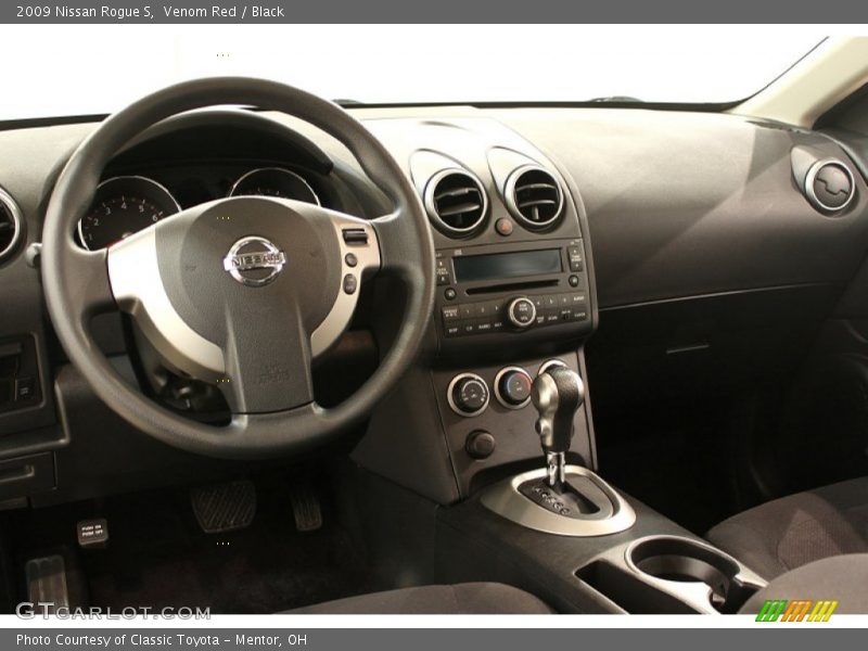 Venom Red / Black 2009 Nissan Rogue S