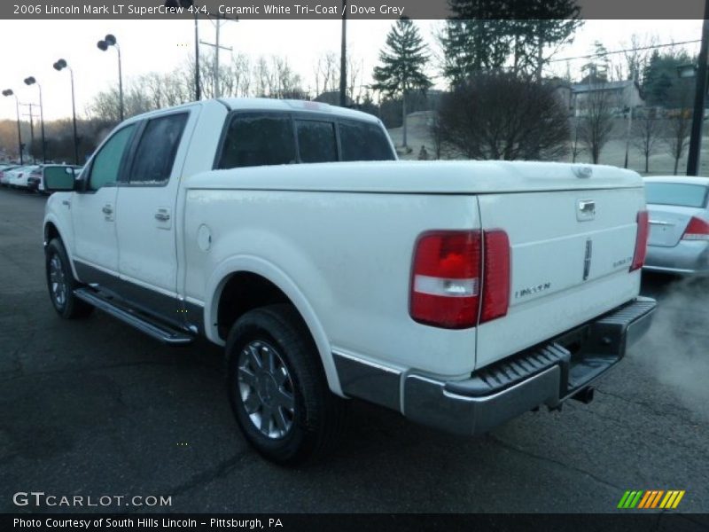 Ceramic White Tri-Coat / Dove Grey 2006 Lincoln Mark LT SuperCrew 4x4