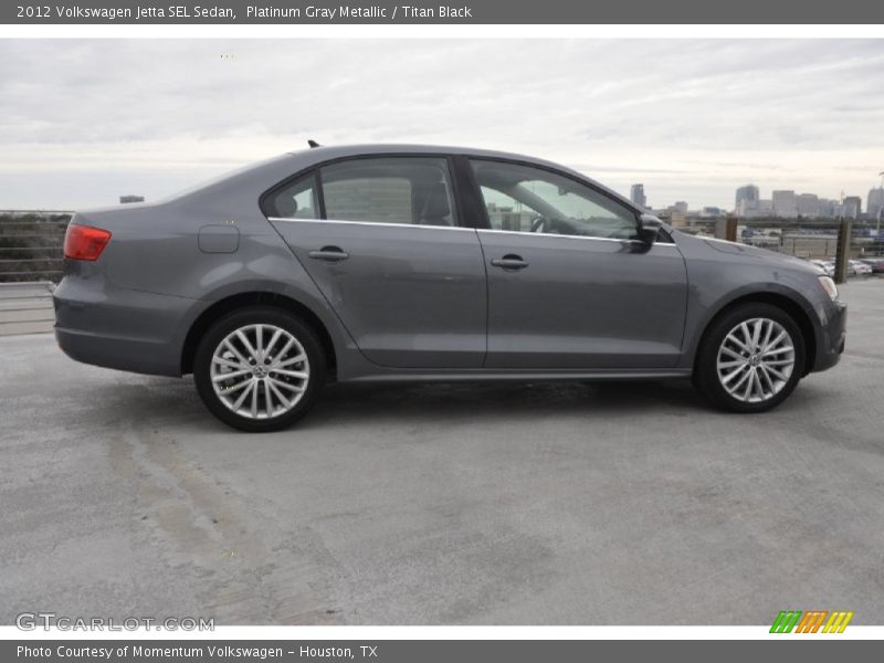 Platinum Gray Metallic / Titan Black 2012 Volkswagen Jetta SEL Sedan