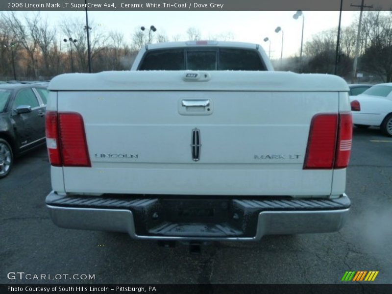 Ceramic White Tri-Coat / Dove Grey 2006 Lincoln Mark LT SuperCrew 4x4