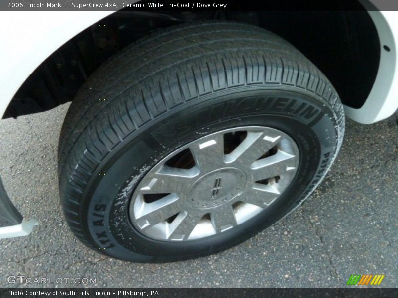 Ceramic White Tri-Coat / Dove Grey 2006 Lincoln Mark LT SuperCrew 4x4
