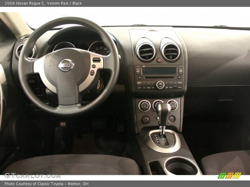 Venom Red / Black 2009 Nissan Rogue S