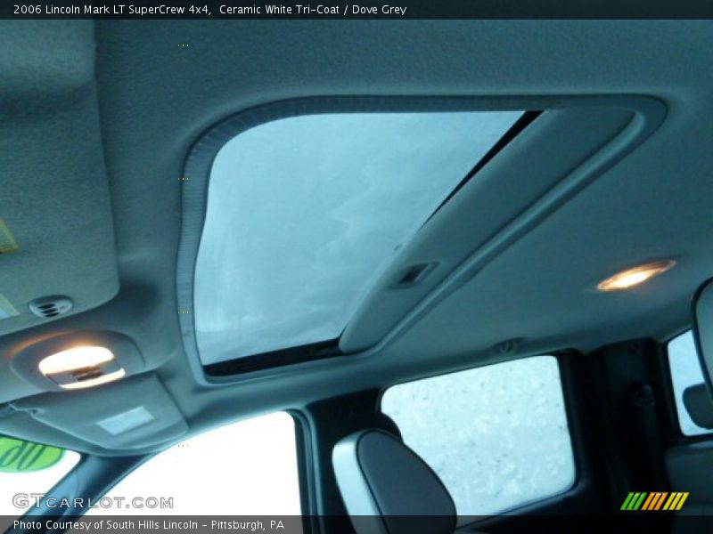 Ceramic White Tri-Coat / Dove Grey 2006 Lincoln Mark LT SuperCrew 4x4