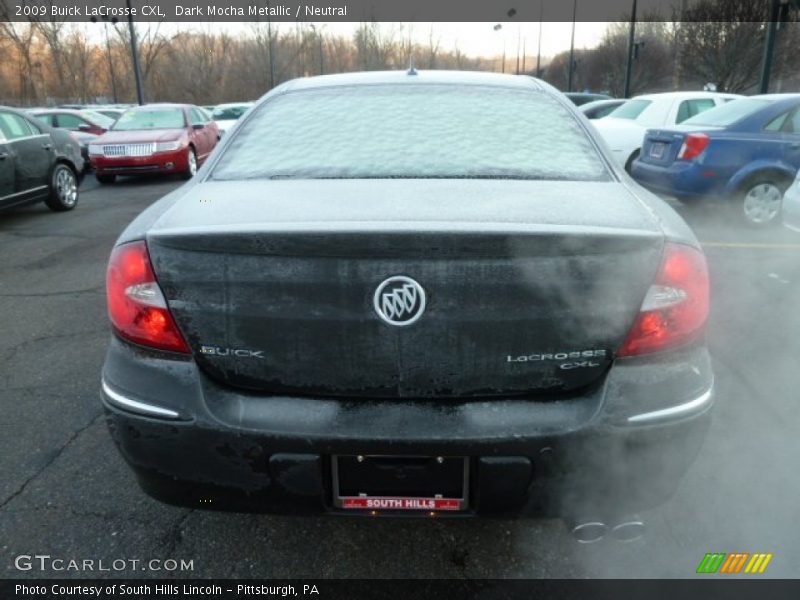 Dark Mocha Metallic / Neutral 2009 Buick LaCrosse CXL