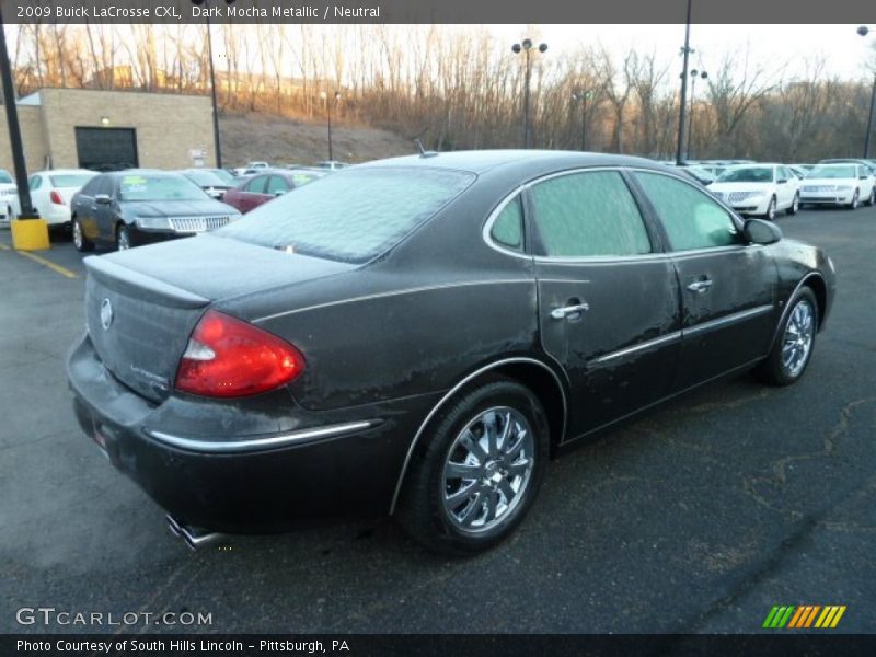 Dark Mocha Metallic / Neutral 2009 Buick LaCrosse CXL