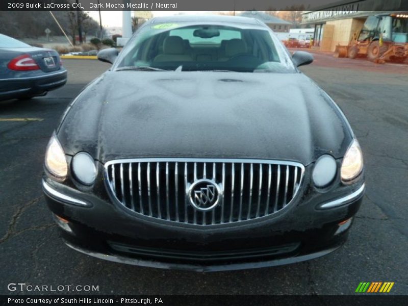Dark Mocha Metallic / Neutral 2009 Buick LaCrosse CXL