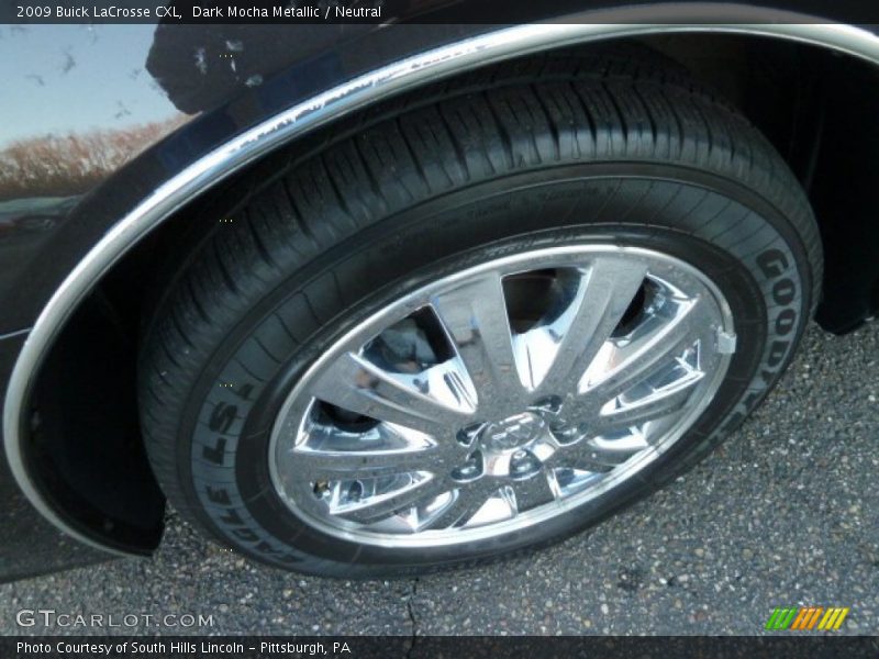 Dark Mocha Metallic / Neutral 2009 Buick LaCrosse CXL