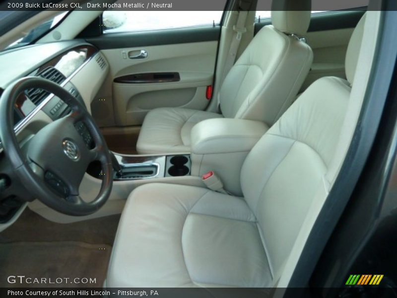 Dark Mocha Metallic / Neutral 2009 Buick LaCrosse CXL
