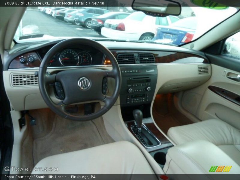 Dark Mocha Metallic / Neutral 2009 Buick LaCrosse CXL