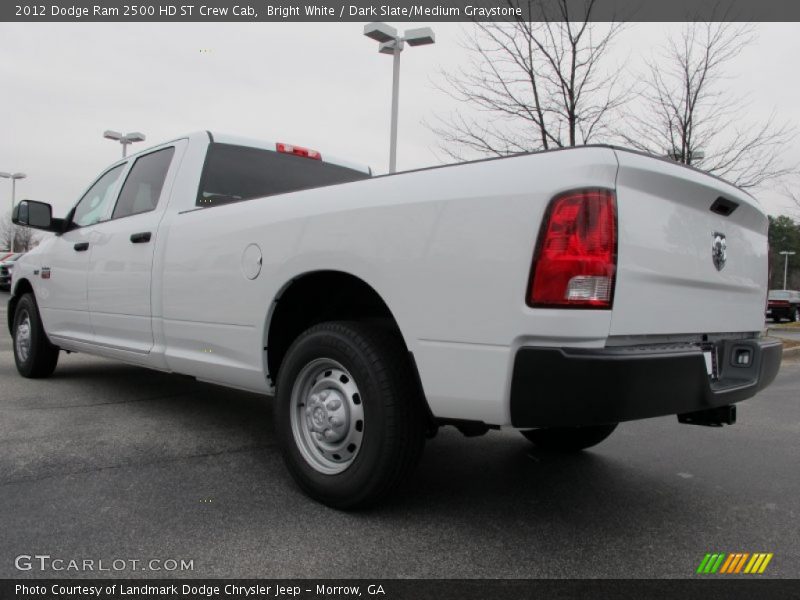 Bright White / Dark Slate/Medium Graystone 2012 Dodge Ram 2500 HD ST Crew Cab