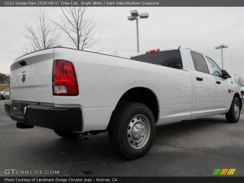 Bright White / Dark Slate/Medium Graystone 2012 Dodge Ram 2500 HD ST Crew Cab