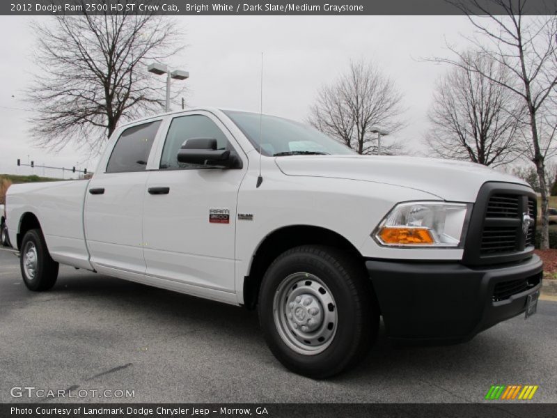 Front 3/4 View of 2012 Ram 2500 HD ST Crew Cab