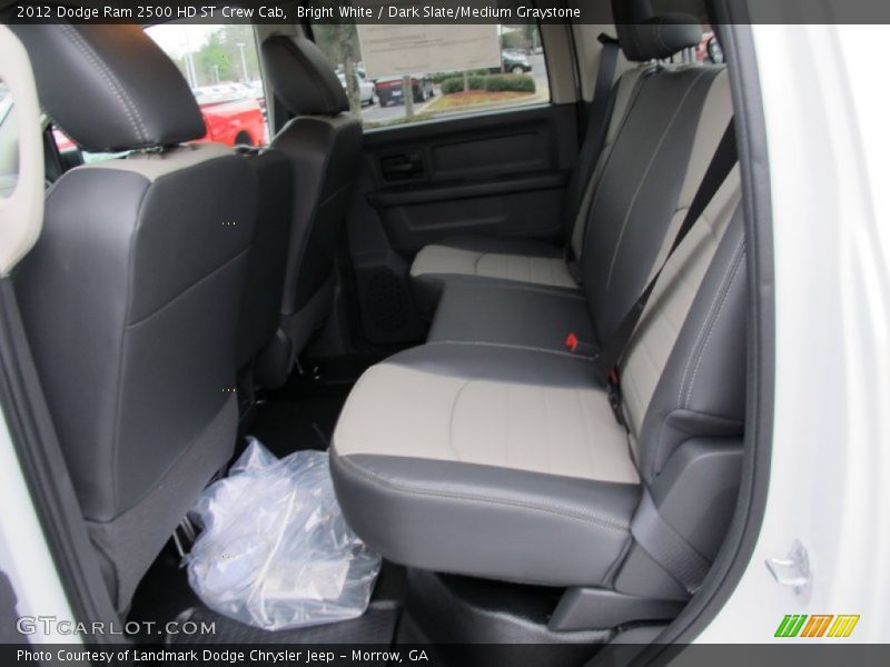 Bright White / Dark Slate/Medium Graystone 2012 Dodge Ram 2500 HD ST Crew Cab