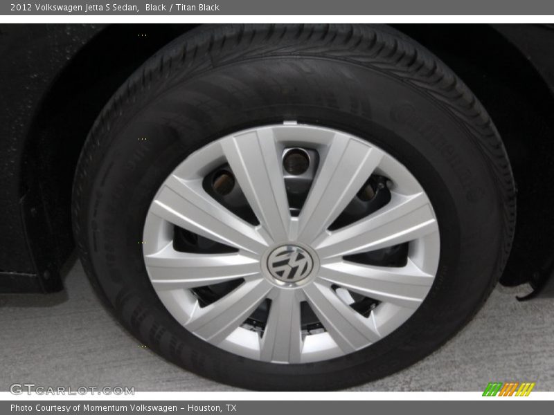 Black / Titan Black 2012 Volkswagen Jetta S Sedan