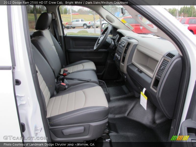 Bright White / Dark Slate/Medium Graystone 2012 Dodge Ram 2500 HD ST Crew Cab