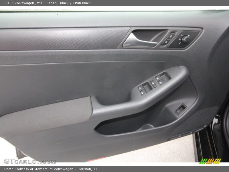 Black / Titan Black 2012 Volkswagen Jetta S Sedan