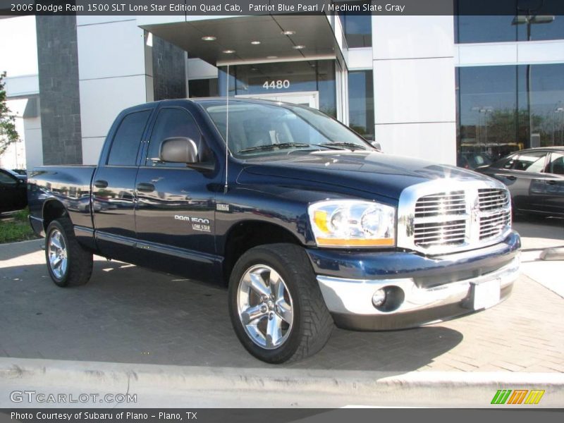 Patriot Blue Pearl / Medium Slate Gray 2006 Dodge Ram 1500 SLT Lone Star Edition Quad Cab