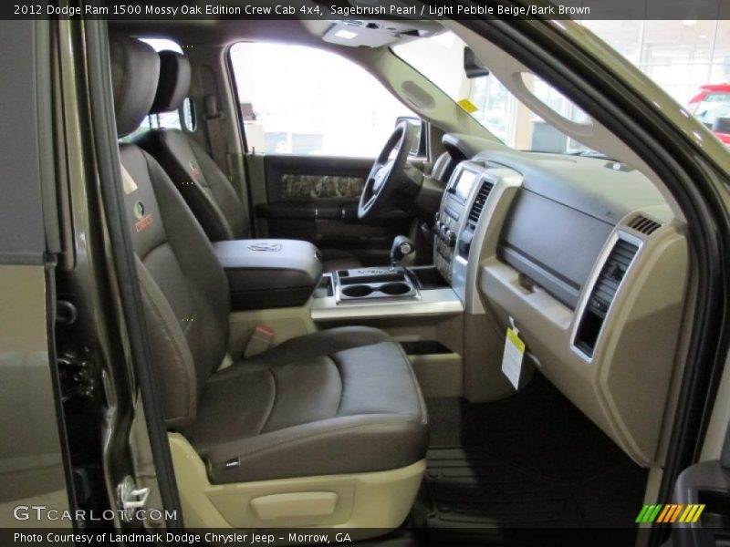  2012 Ram 1500 Mossy Oak Edition Crew Cab 4x4 Light Pebble Beige/Bark Brown Interior