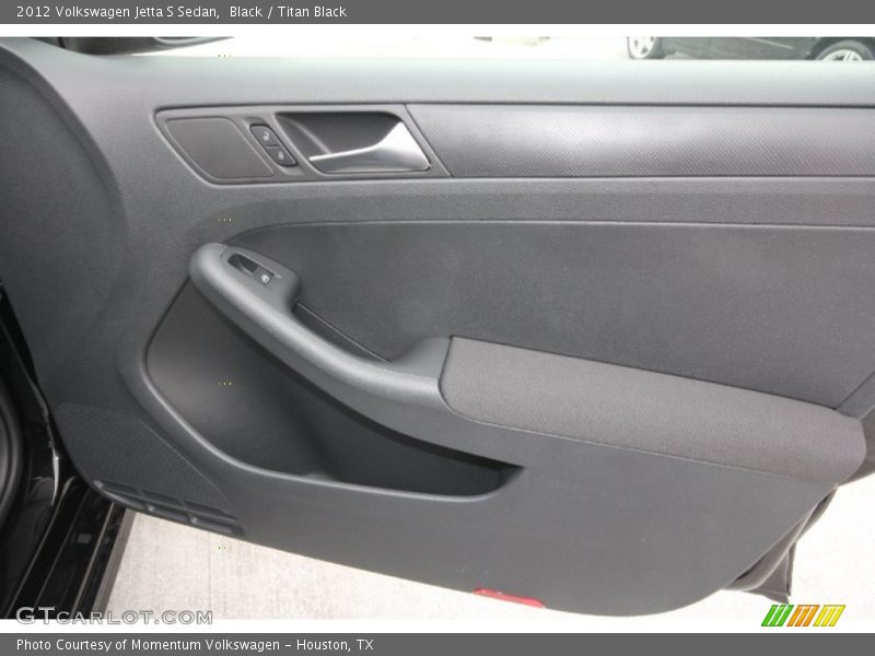 Black / Titan Black 2012 Volkswagen Jetta S Sedan