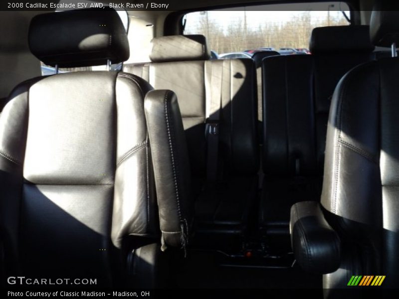 Black Raven / Ebony 2008 Cadillac Escalade ESV AWD