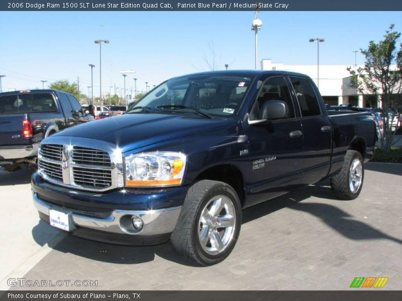 Patriot Blue Pearl / Medium Slate Gray 2006 Dodge Ram 1500 SLT Lone Star Edition Quad Cab