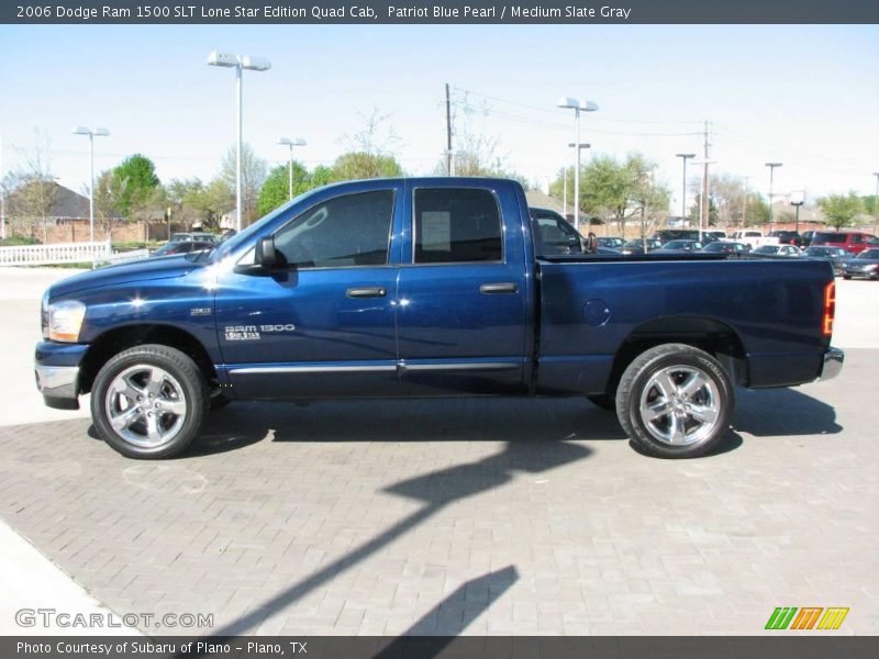 Patriot Blue Pearl / Medium Slate Gray 2006 Dodge Ram 1500 SLT Lone Star Edition Quad Cab