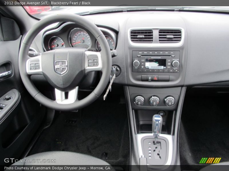 Dashboard of 2012 Avenger SXT
