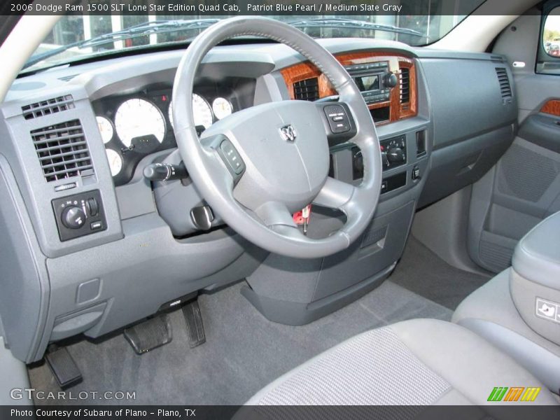 Patriot Blue Pearl / Medium Slate Gray 2006 Dodge Ram 1500 SLT Lone Star Edition Quad Cab