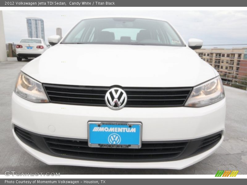 Candy White / Titan Black 2012 Volkswagen Jetta TDI Sedan