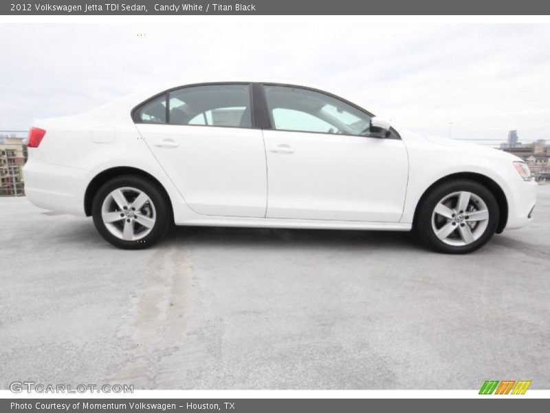 Candy White / Titan Black 2012 Volkswagen Jetta TDI Sedan