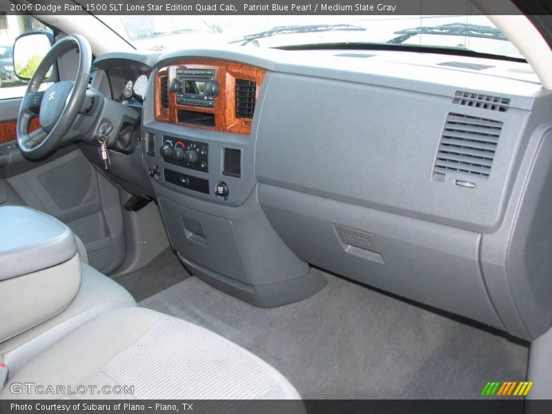 Patriot Blue Pearl / Medium Slate Gray 2006 Dodge Ram 1500 SLT Lone Star Edition Quad Cab