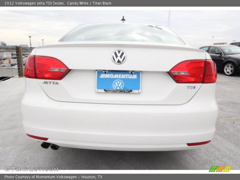 Candy White / Titan Black 2012 Volkswagen Jetta TDI Sedan