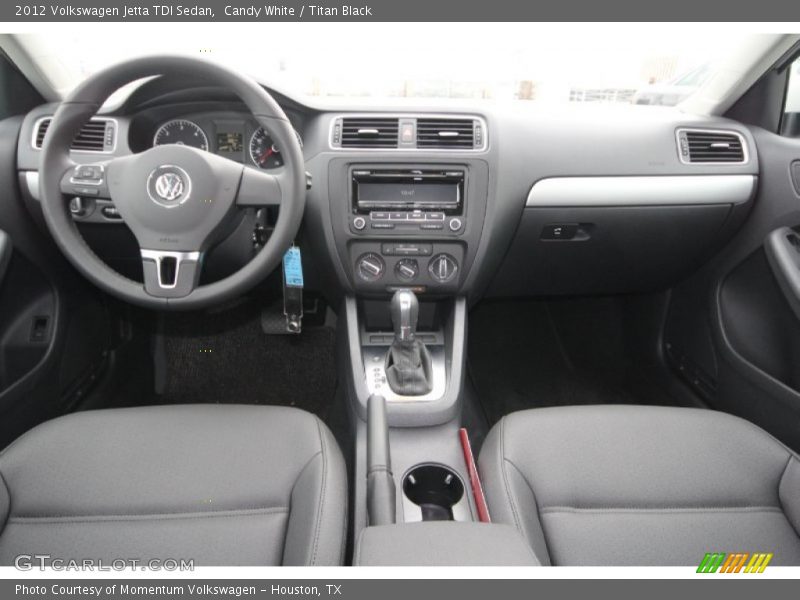 Candy White / Titan Black 2012 Volkswagen Jetta TDI Sedan