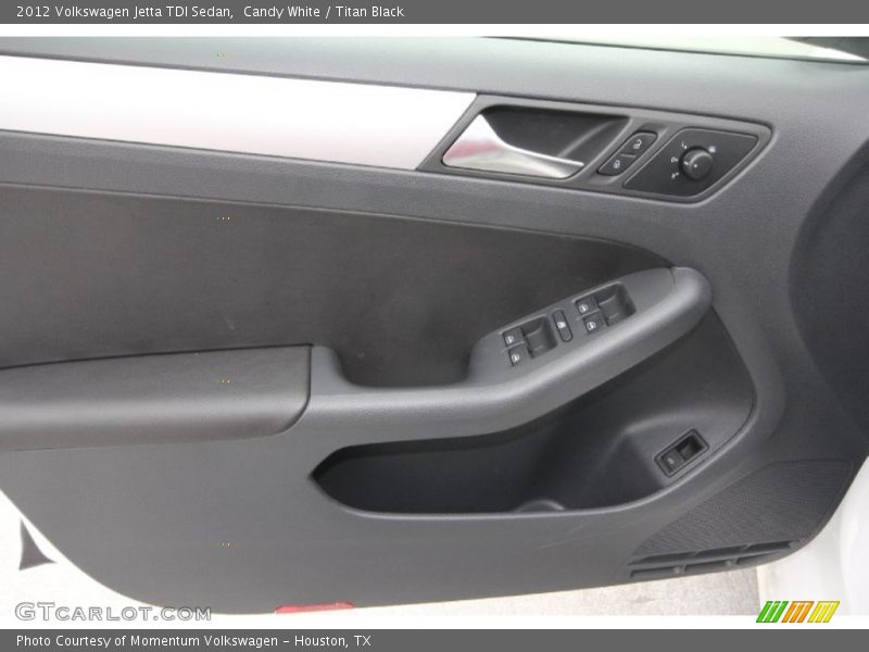 Candy White / Titan Black 2012 Volkswagen Jetta TDI Sedan