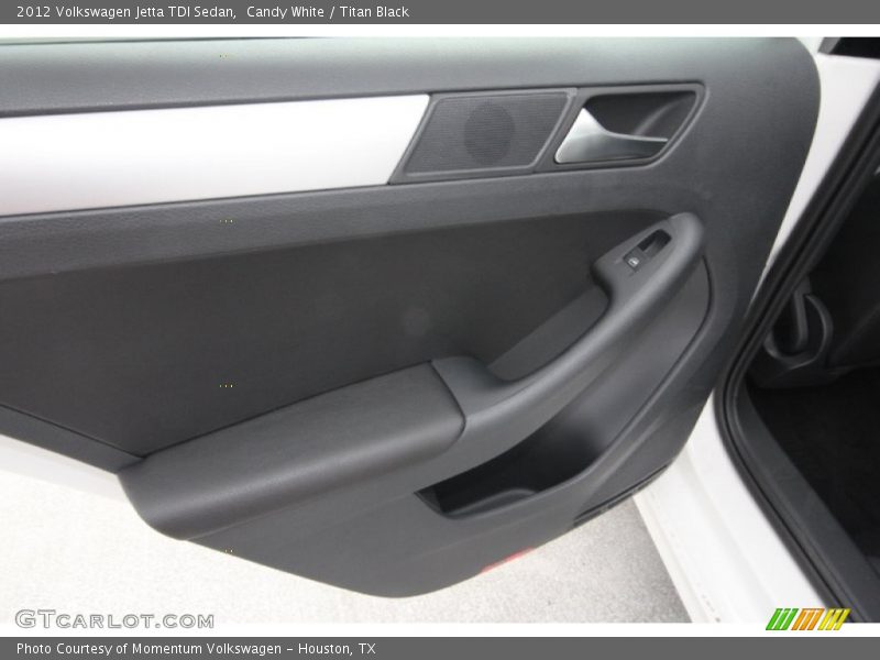Candy White / Titan Black 2012 Volkswagen Jetta TDI Sedan