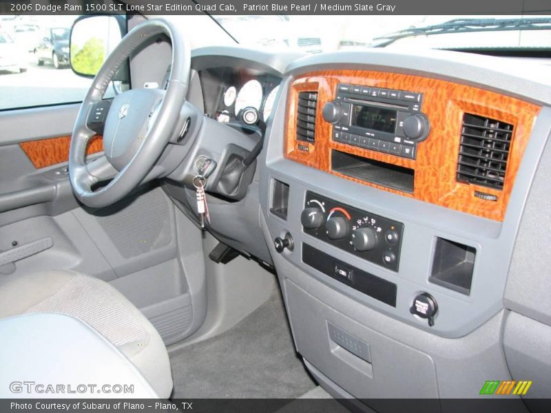 Patriot Blue Pearl / Medium Slate Gray 2006 Dodge Ram 1500 SLT Lone Star Edition Quad Cab