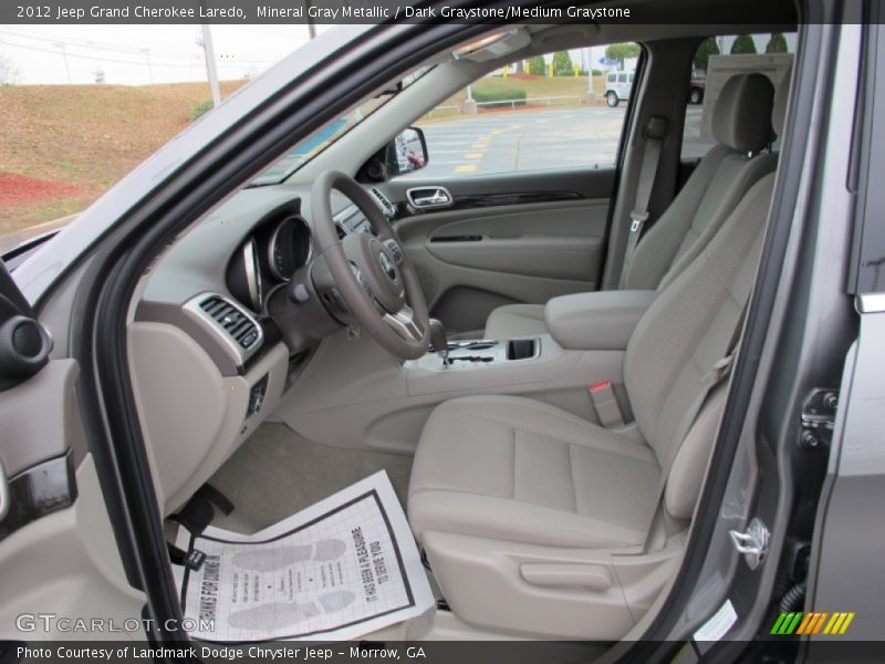  2012 Grand Cherokee Laredo Dark Graystone/Medium Graystone Interior